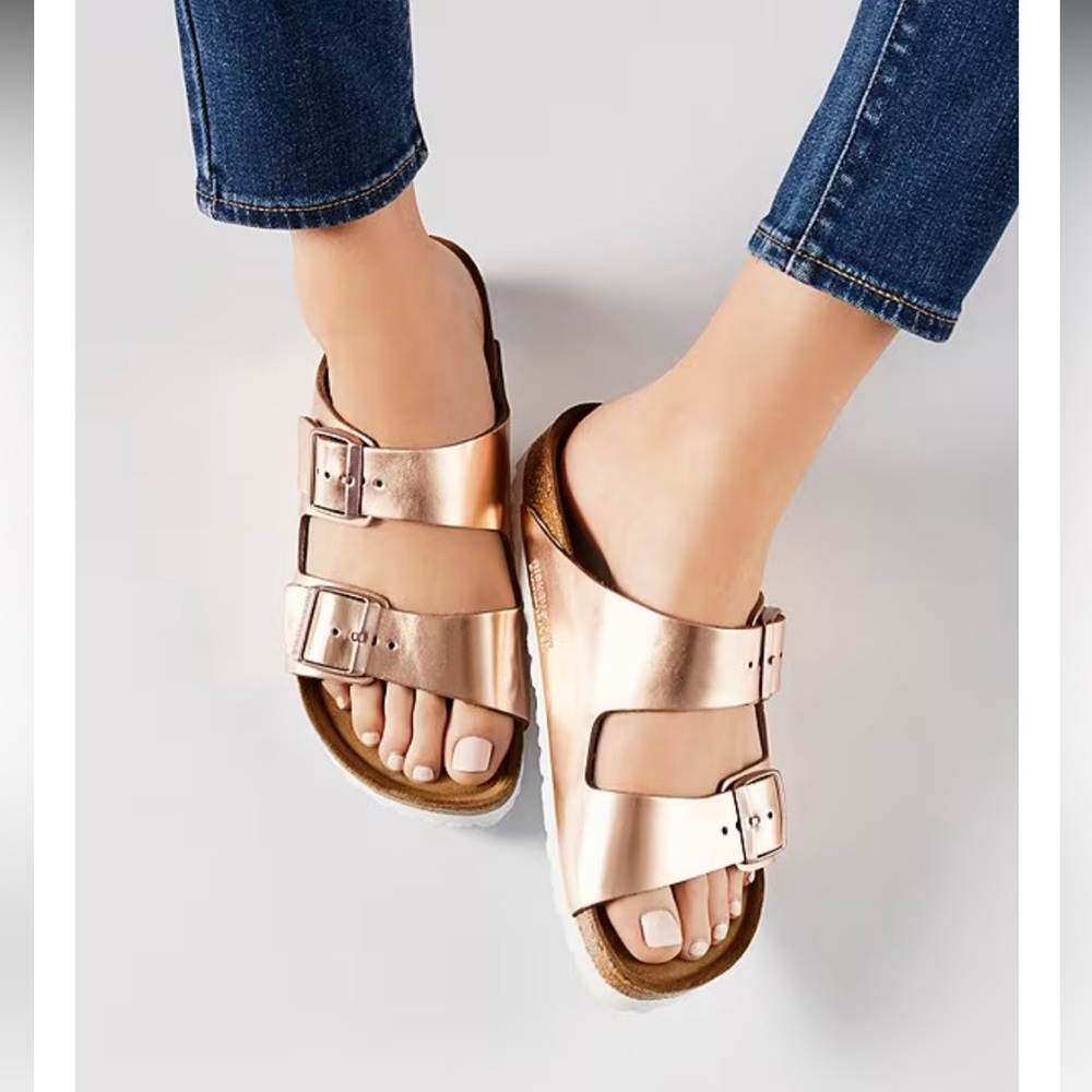 Birkenstock Arizona Copper Comfort Sandals Women’s 36EU